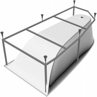 Каркас для ванны Vayer Boomerang 170x90 L/R Гл000009802 Серый